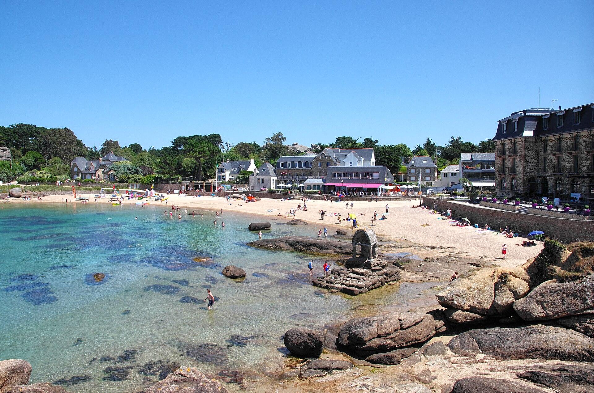Plage Saint-Guirec, photo 2